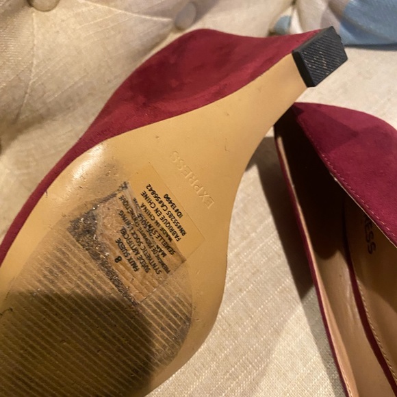 Burgundy Express pointed wedge - Picture 5 of 7